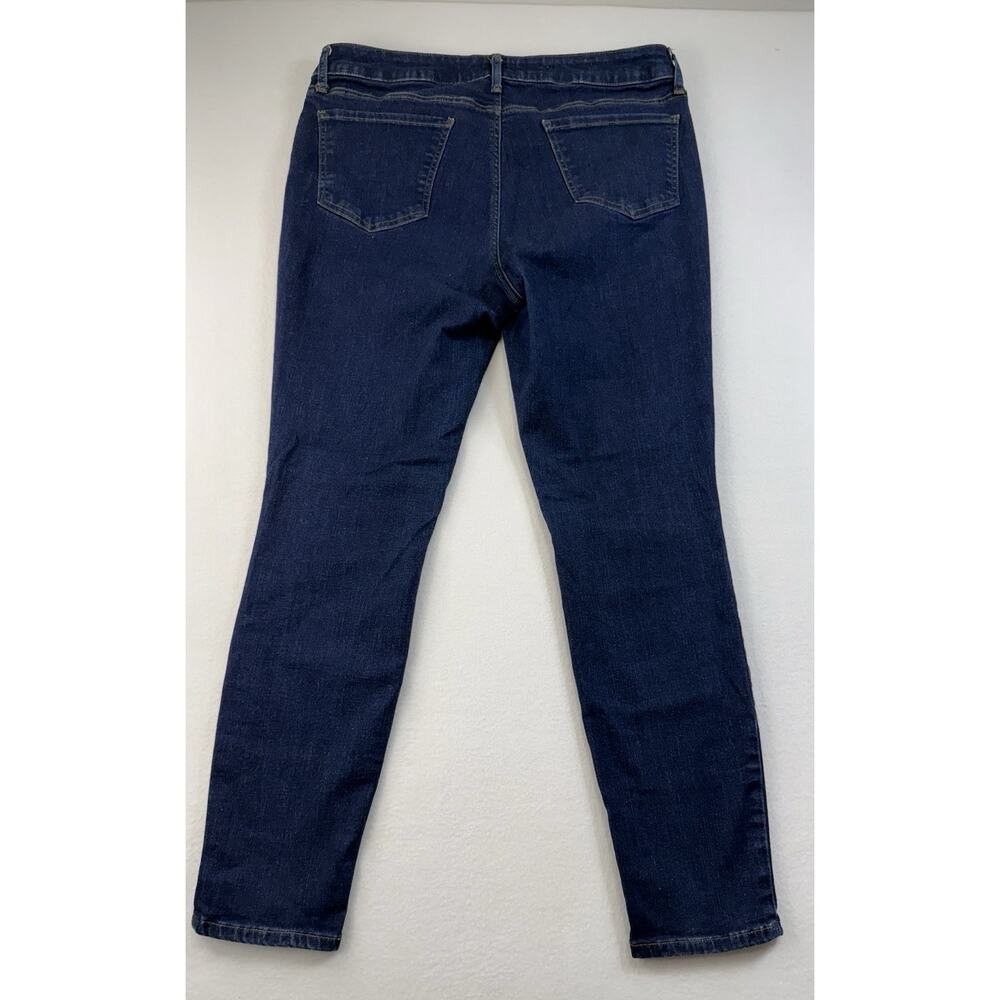 NYDJ Skinny Jeans Size 12 Dark Wash Lift Tuck Stretch Denim - Picture 7 of 7